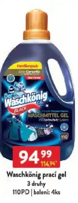 Qanto Waschkönig prací gel nabídka