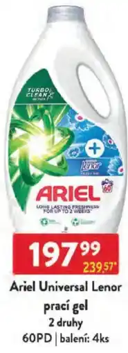 Qanto Ariel Universal Lenor prací gel nabídka