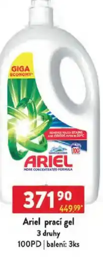 Qanto Ariel prací gel nabídka