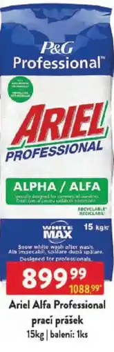 Qanto Ariel Alfa Professional prací prášek nabídka