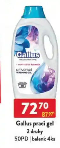 Qanto Gallus prací gel nabídka