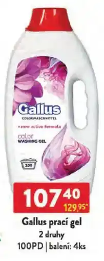 Qanto Gallus prací gel nabídka