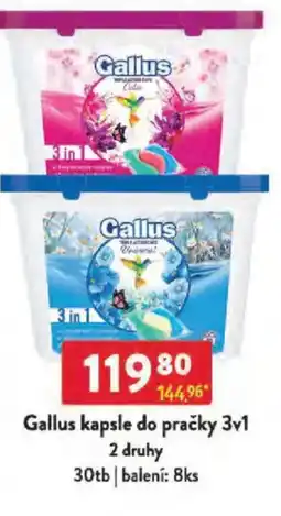 Qanto Gallus kapsle do pračky 3v1 nabídka