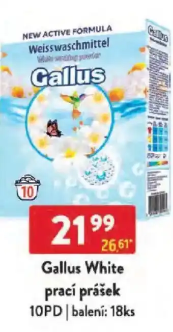 Qanto Gallus White prací prášek nabídka