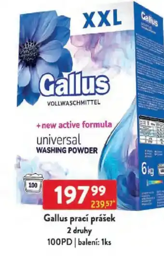 Qanto Gallus prací prášek nabídka