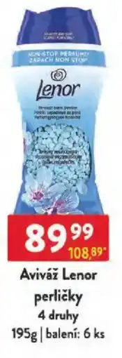 Qanto Aviváž Lenor perličky nabídka