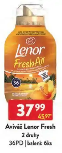 Qanto Aviváž Lenor Fresh nabídka