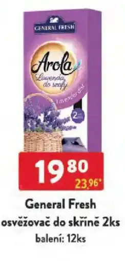 Qanto General Fresh osvěžovač do skříně nabídka