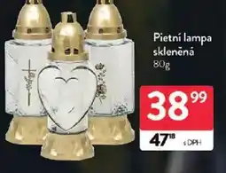 Qanto Pietní lampa skleněná nabídka