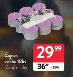 Qanto Čajová svíčka nabídka