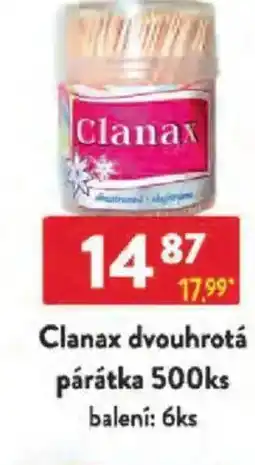 Qanto Clanax dvouhrotá párátka nabídka