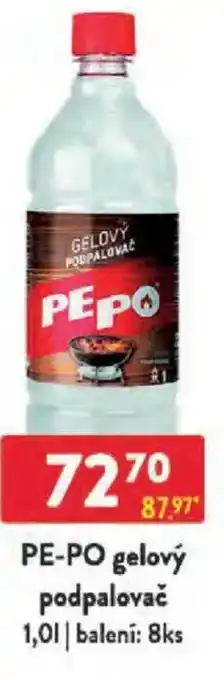 Qanto PE-PO gelový podpalovač nabídka