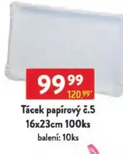 Qanto Tácek papírový č.5 nabídka