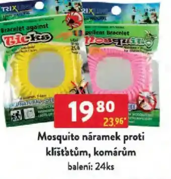 Qanto Mosquito náramek proti klíšťatům, komárům nabídka