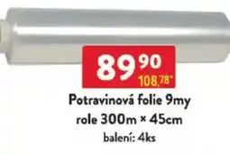 Qanto Potravinová folie 9my nabídka