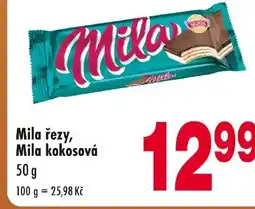 Qanto Mila řezy, Mila kokosová nabídka