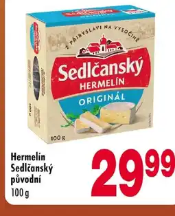 Qanto Hermelín Sedlčanský původní nabídka