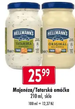 Qanto Hellmann's Majonéza/Tatarská omáčka nabídka