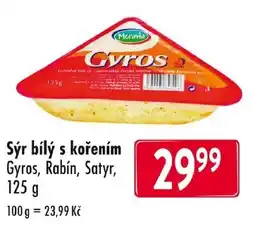 Qanto Sýr bílý s kořením nabídka