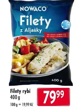 Qanto Nowaco Filety rybí nabídka