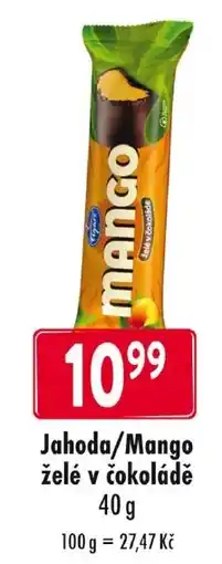 Qanto Jahoda/Mango želé v čokoládě nabídka