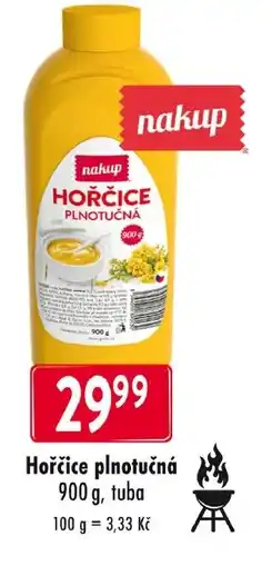 Qanto Hořčice plnotučná, tuba nabídka