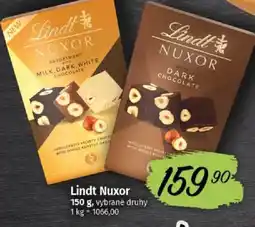 COOP TIP Lindt Nuxor nabídka