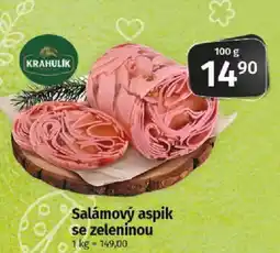 COOP TIP Salámový aspik se zeleninou nabídka