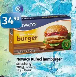 COOP TIP Nowaco Kuřecí hamburger smažený nabídka
