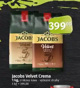 COOP TIP Jacobs Velvet Crema nabídka
