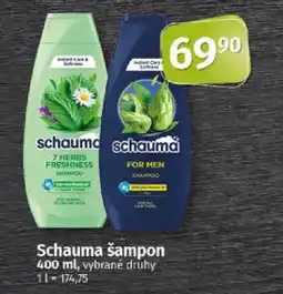 COOP TIP Schauma šampon nabídka