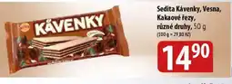 Bala Sedita Kávenky, Vesna, Kakaové řezy nabídka