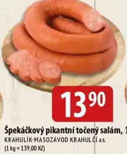 Bala Špekáčkový pikantní točený salám nabídka