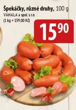 Bala Špekáčky nabídka