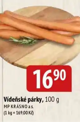 Bala Vídeňské párky nabídka