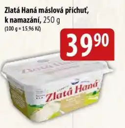 Bala Zlatá Haná máslová příchuť, k namazání nabídka