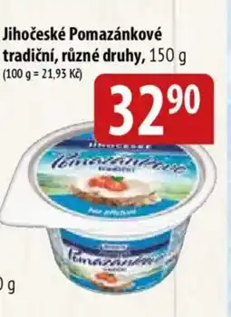 Bala Jihočeské Pomazánkové tradiční nabídka