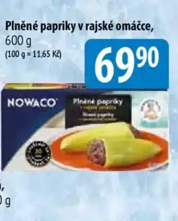 Bala NOWACO Plněné papriky v rajské omáčce nabídka