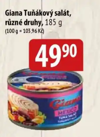 Bala Giana Tuňákový salát nabídka