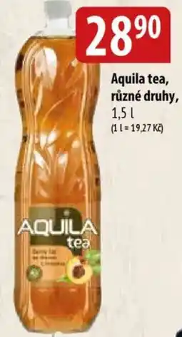 Bala Aquila tea nabídka