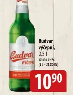 Bala Budvar výčepni nabídka