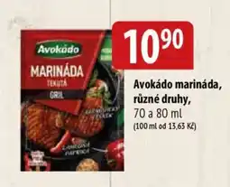 Bala Avokádo marináda nabídka