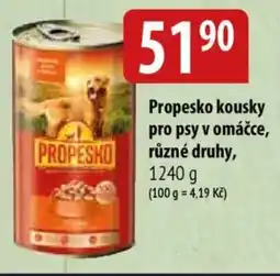 Bala Propesko kousky pro psy v omáčce nabídka