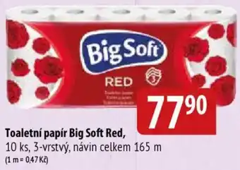 Bala Toaletní papír Big Soft Red nabídka