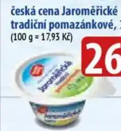 Bala Česká cena Jaroměřické tradiční pomazánkové nabídka