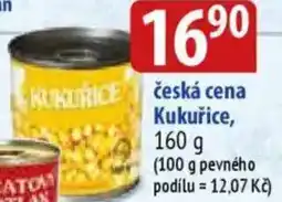 Bala Česká cena Kukuřice nabídka