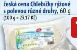 Bala Česká cena Chlebíčky rýžové s polevou nabídka