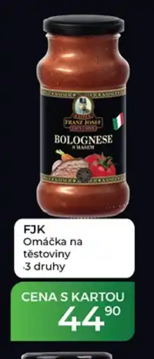 Tamda Foods FJK Omáčka na těstoviny nabídka