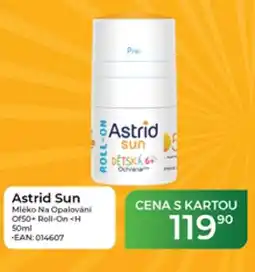 Tamda Foods Astrid Sun Mléko Na Opalování Of50+ Roll on<H nabídka