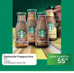 Tamda Foods Starbucks Frappuccino nabídka
